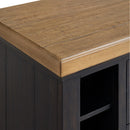  Elements International Montrose D-16670-8-SVHT Server And Hutch IMAGE 9