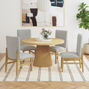  Elements International Portland D-1710-5-SC1 Side Chair IMAGE 5