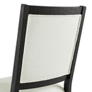  Elements International Versailles Contemporary D-3690-8-SC1 Square Back Dining Chair IMAGE 5