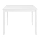  Elements International Kona D-9340-7-SCT Square Counter Table IMAGE 2