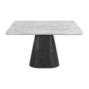 Elements International Edison D-9130-8-SDT Square Dining Table IMAGE 2