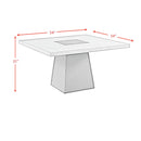  Elements International Jemma D-7570-5-DT Square Table IMAGE 13