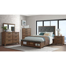  Elements International Jolene JL300QB Upholstery Queen Bed IMAGE 4