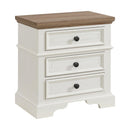  Elements International Eastwood Y-13160-7-NS Youth 3-Drawer Nightstand IMAGE 1