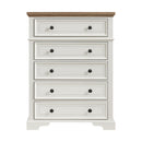  Elements International Eastwood Y-13160-7-CH Youth 5-Drawer Chest IMAGE 2