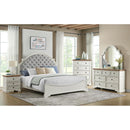  Elements International Eastwood Y-13160-7-QUB Youth Queen Upholstered Bed IMAGE 3