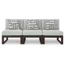  Signature Design by Ashley Beachloft P490P6 3 pc Outdoor Sectional IMAGE 1