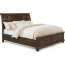  Crown Mark Claribelle King Panel Bed with Storage B1810-Q-HB/B1810-Q-FBD/B1810-KQ-RAIL IMAGE 1