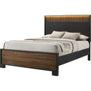  Crown Mark Nemy Queen Panel Bed B6950-Q-HBFB/B6950-KQ-RAIL IMAGE 1