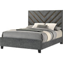  Crown Mark Zane Queen Upholstered Panel Bed B9275-Q-HBFB/B9275-KQ-RAIL IMAGE 1