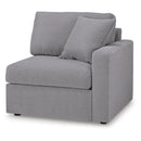  Signature Design by Ashley® Modmax 92104U12 4 pc Sectional and Ottoman - Granite IMAGE 4