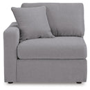  Signature Design by Ashley® Modmax 92104U19 5 pc Sectional and 3 Ottomans - Granite IMAGE 5