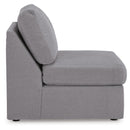  Signature Design by Ashley® Modmax 92104U7 6 pc Sectional with Chaise and Ottoman - Granite IMAGE 2