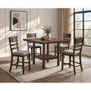  Crown Mark Guthrie 2711BR-S-24 Counter Height Chair - Brown IMAGE 3
