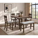  Crown Mark Guthrie 2711BR-S-24 Counter Height Chair - Brown IMAGE 4