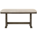  Crown Mark Lloyd 2837-BENCH-OT Counter Height Bench IMAGE 2