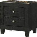  Crown Mark Cadence B4515-2 Night Stand - Gold/Black IMAGE 1