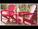  Signature Design by Ashley Sundown Treasure P012-898 Adirondack Chair EXTERNAL_VIDEO 1